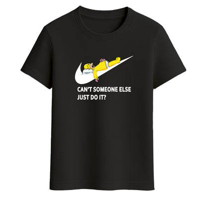 Printed Can't Do It T-shirt