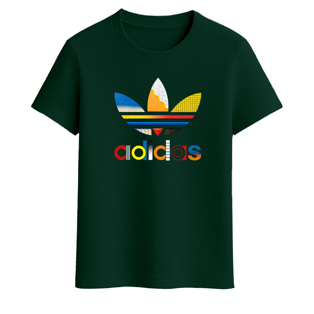 Colorful Adidas New Regular Printed T-shirt