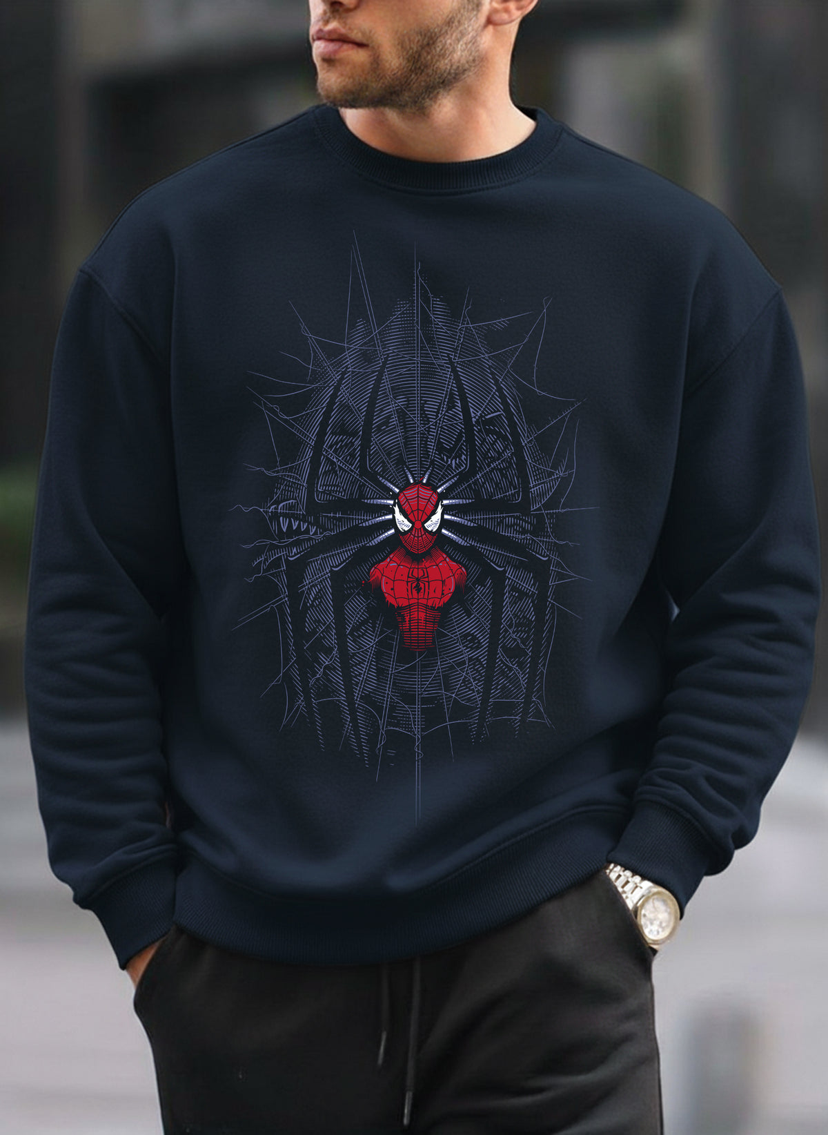 Oversize Round Fit Hoodie, Premium Comfort for Winter