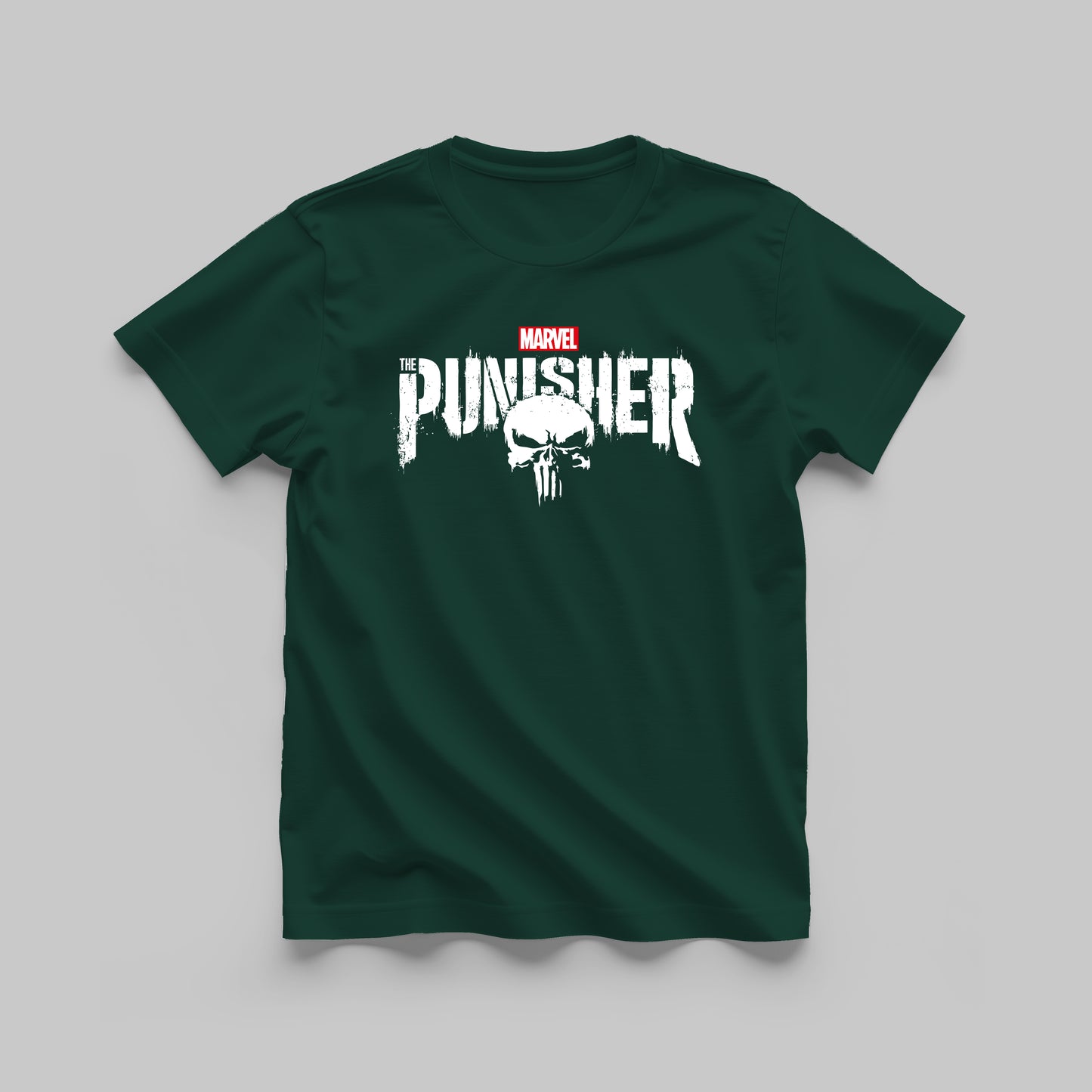 Punisher Regular Tesla Printed T-shirt