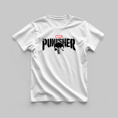 Punisher Regular Tesla Printed T-shirt
