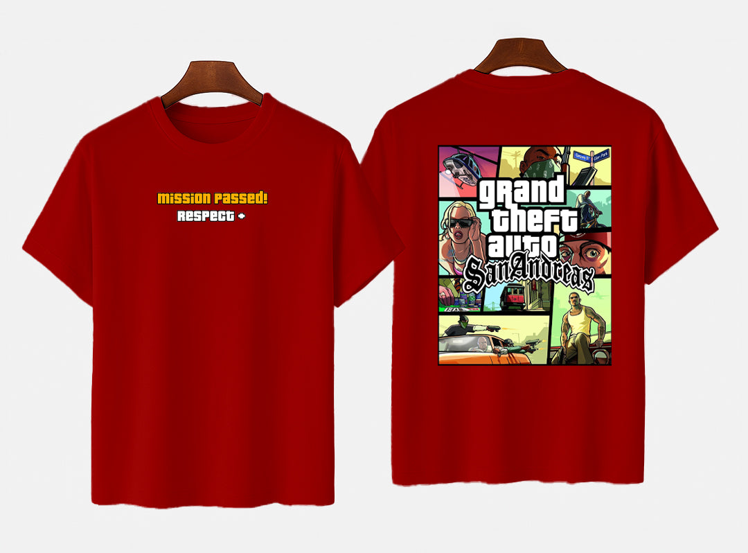 GTA San'andreas Printed T-shirt New arrivals