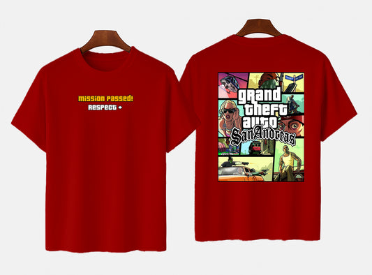 GTA San'andreas Printed T-shirt New arrivals