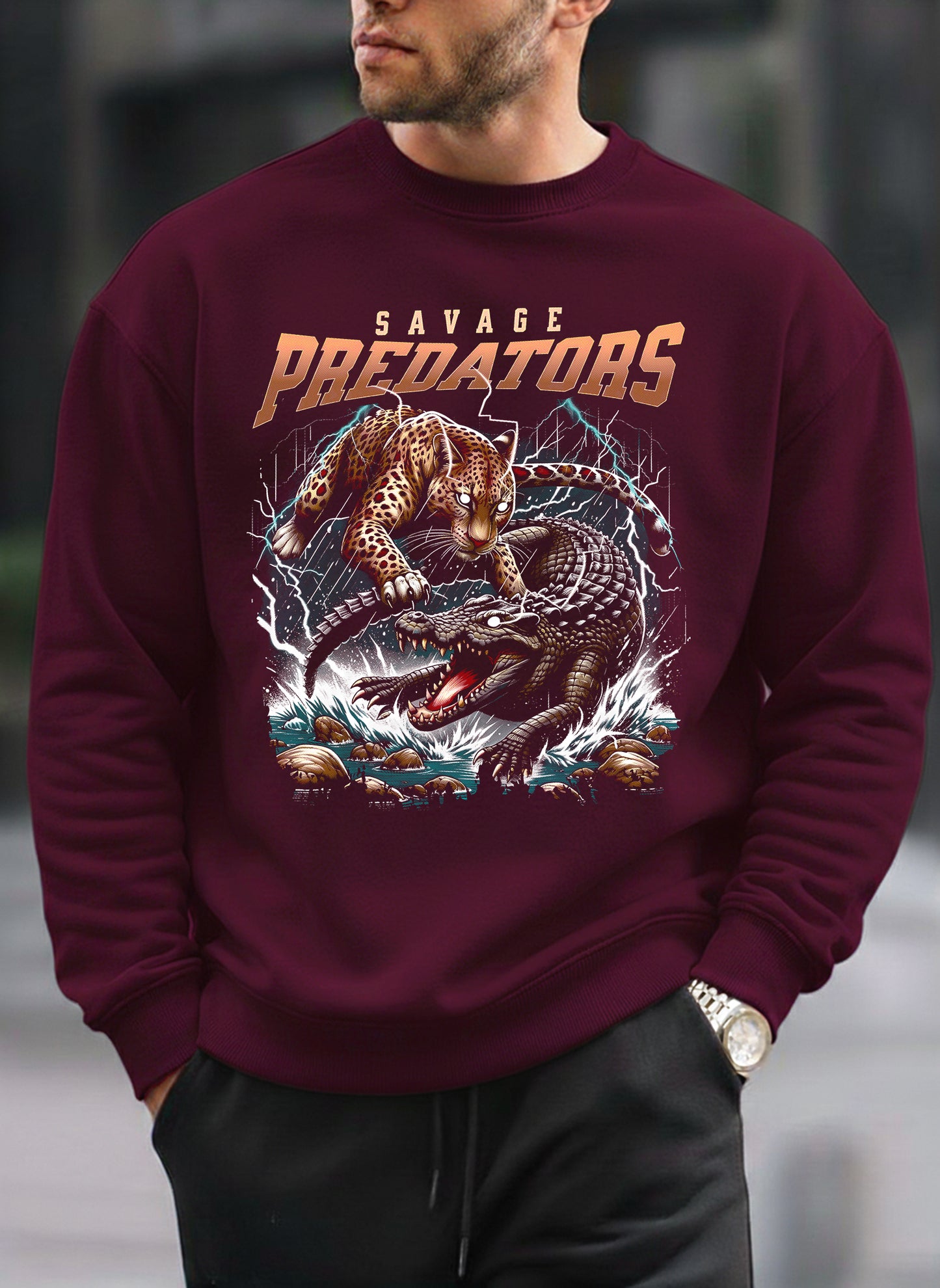 Oversize Round Fit Hoodie, Premium Comfort for Winter