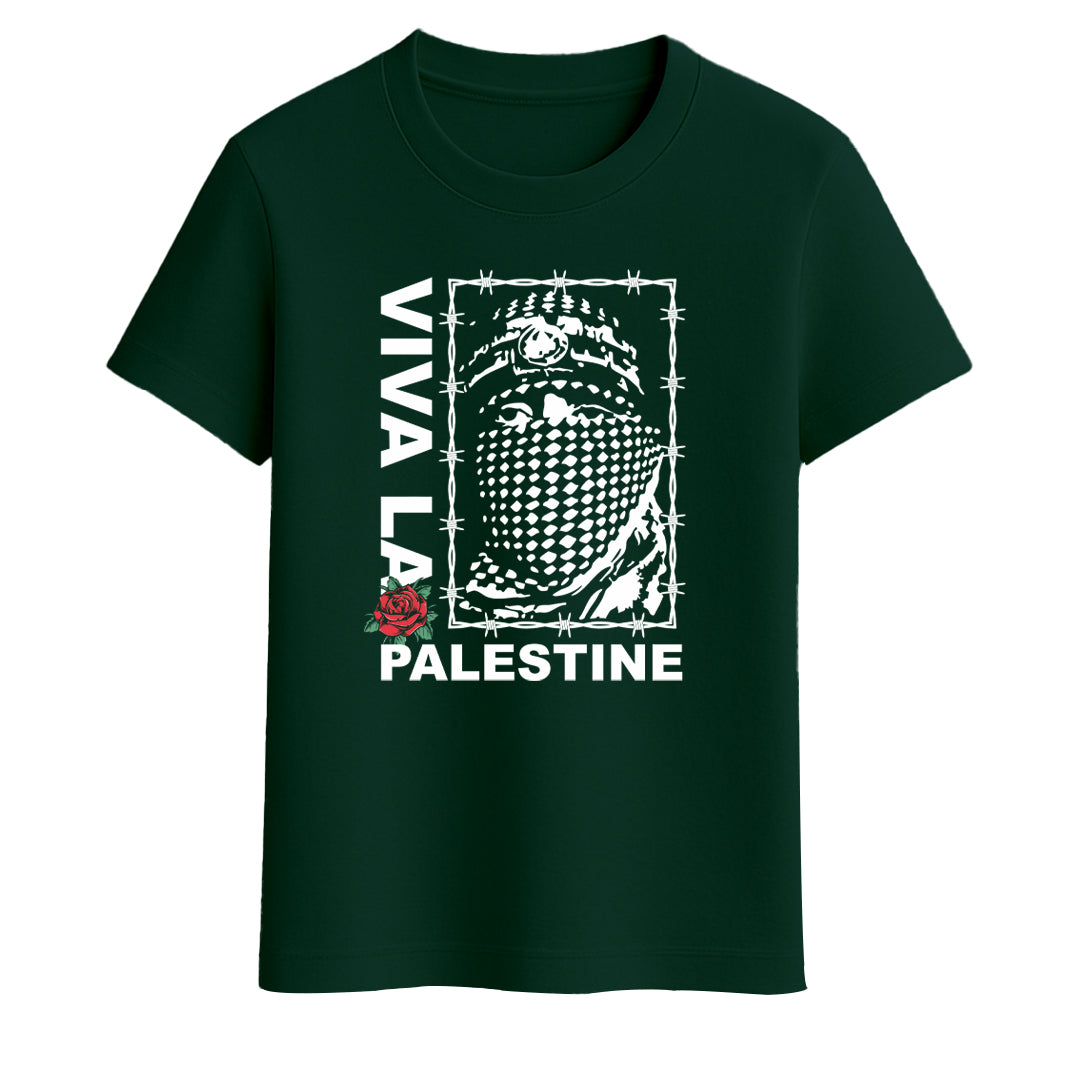 viva la palestine Regular Printed T-shirt