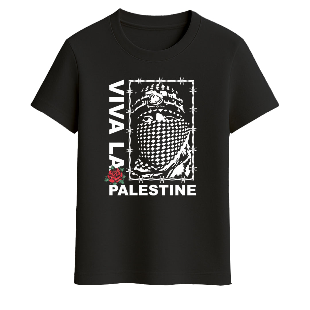 viva la palestine Regular Printed T-shirt