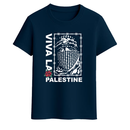 viva la palestine Regular Printed T-shirt