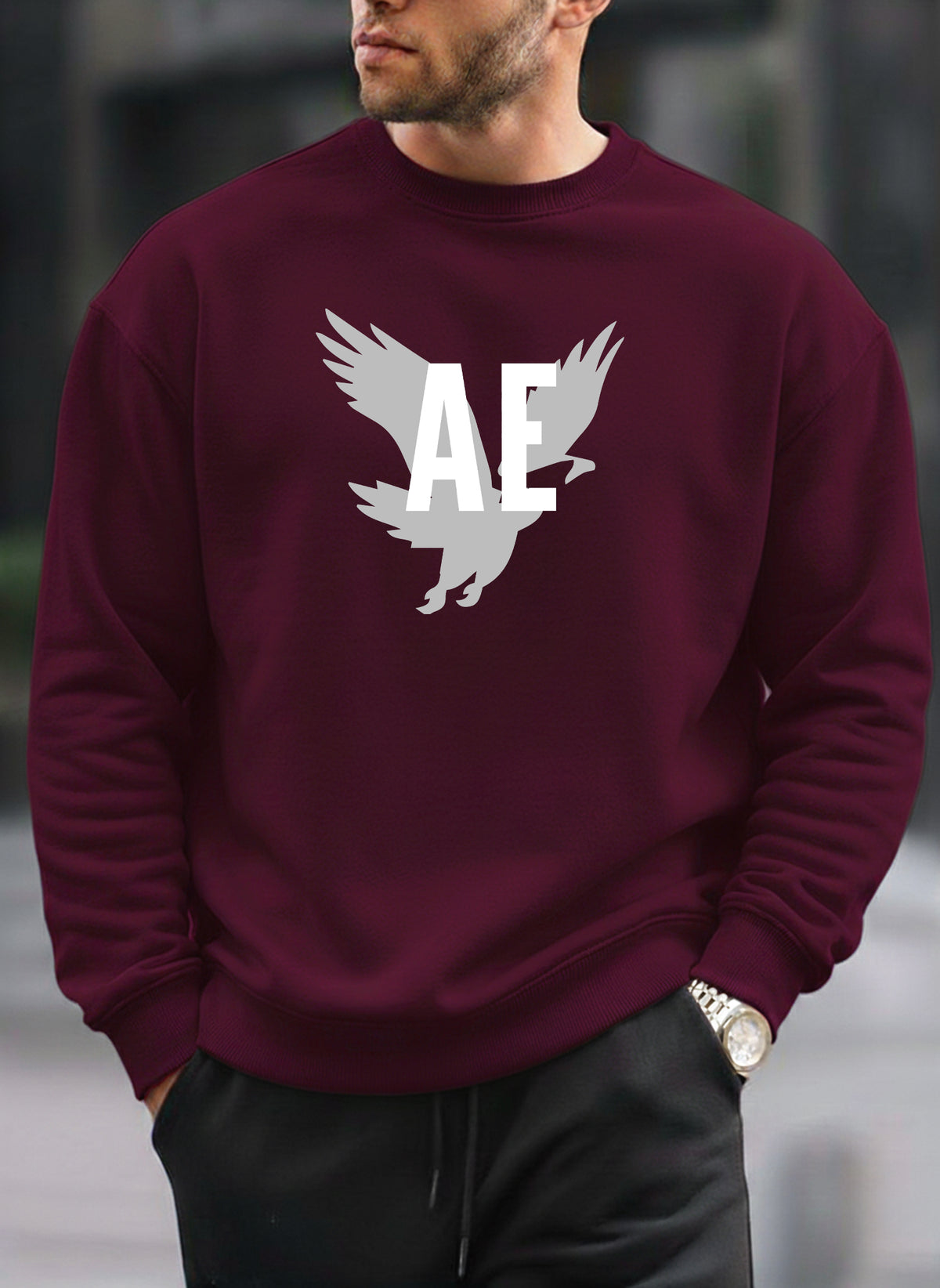 Oversize Round Fit Hoodie, Premium Comfort for Winter