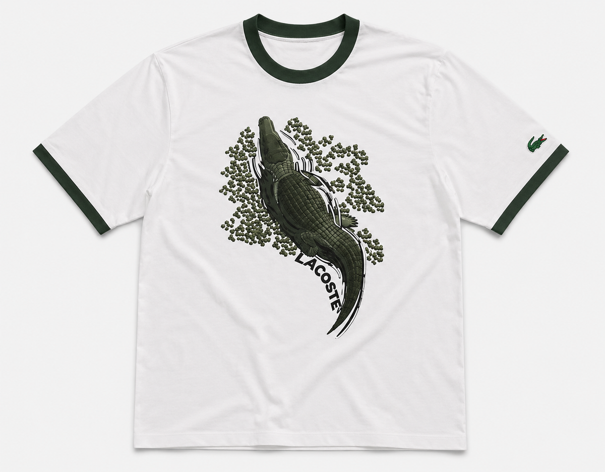 Lacoste Regular Ringer Printed T-shirt