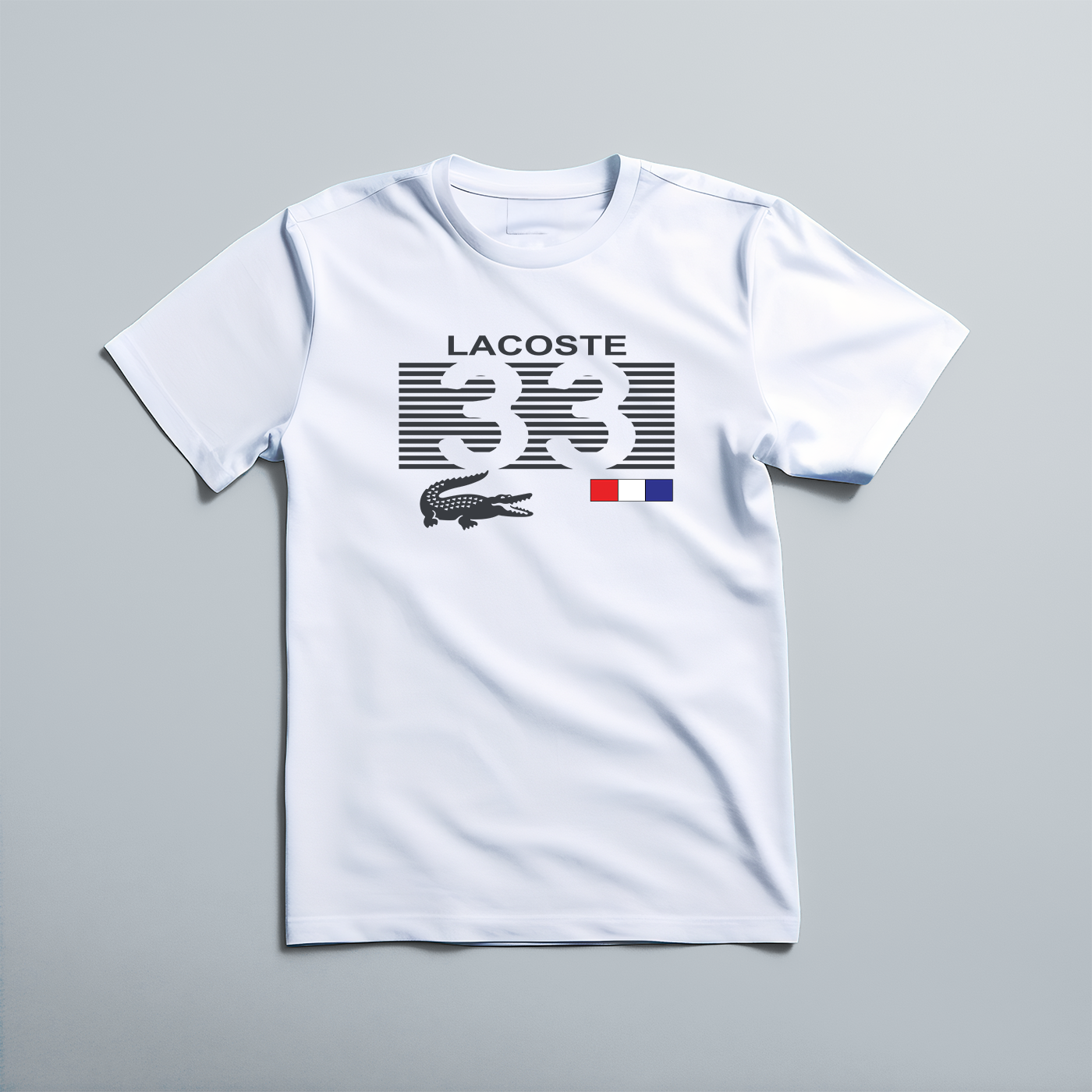 Printed Lacoste T-shirt