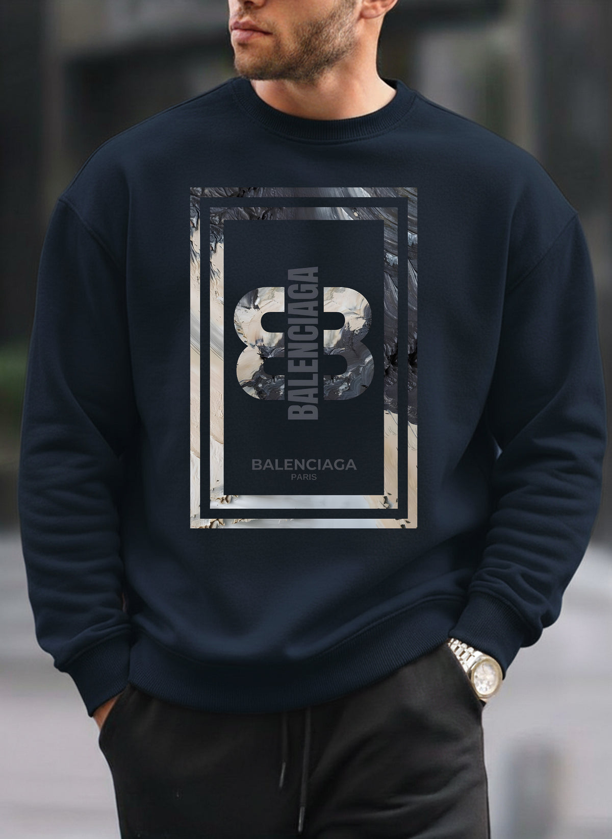 Oversize Round Fit Hoodie, Premium Comfort for Winter