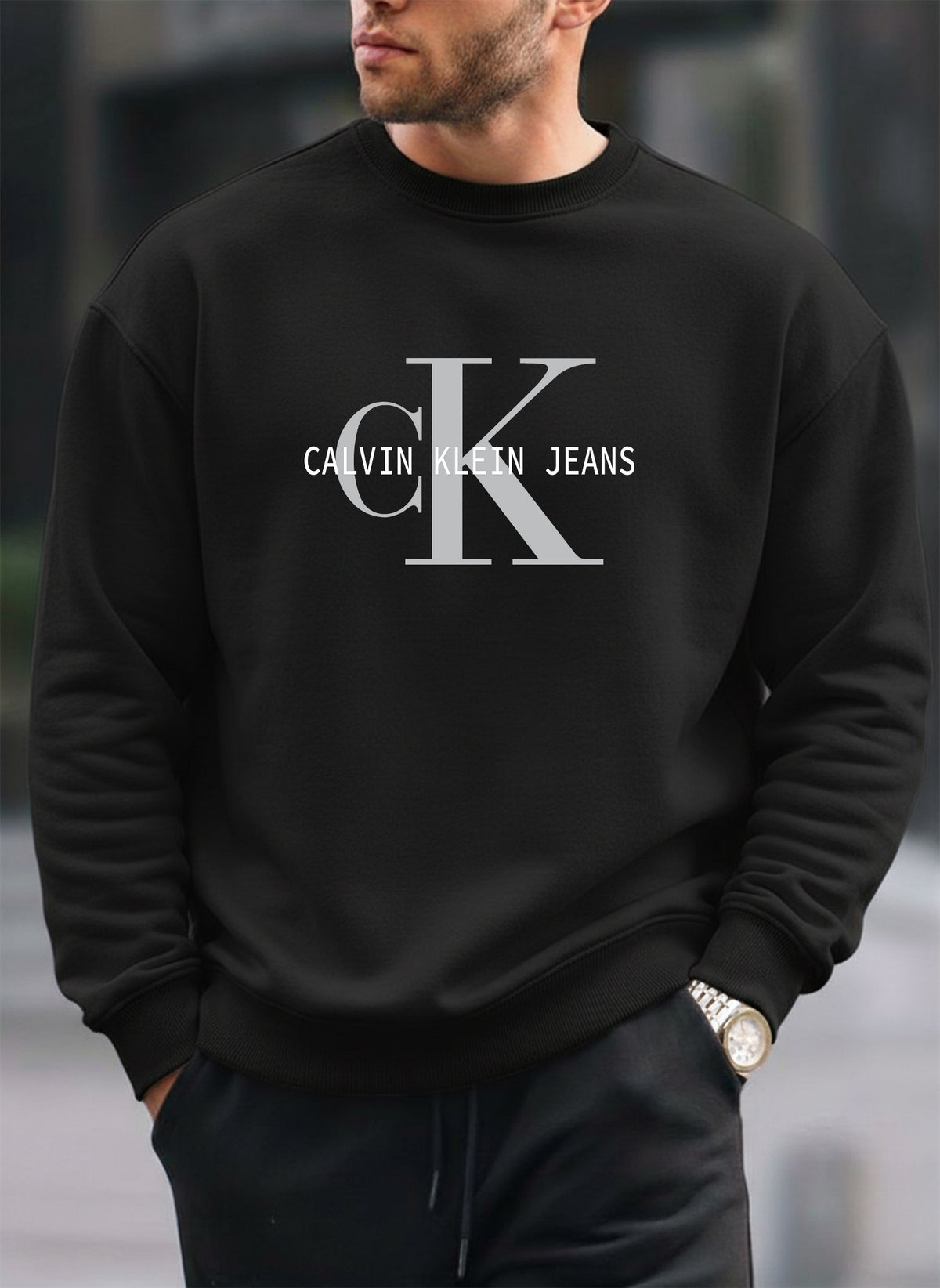 Oversize Round Fit sweatshirt, Premium Comfort for Winter