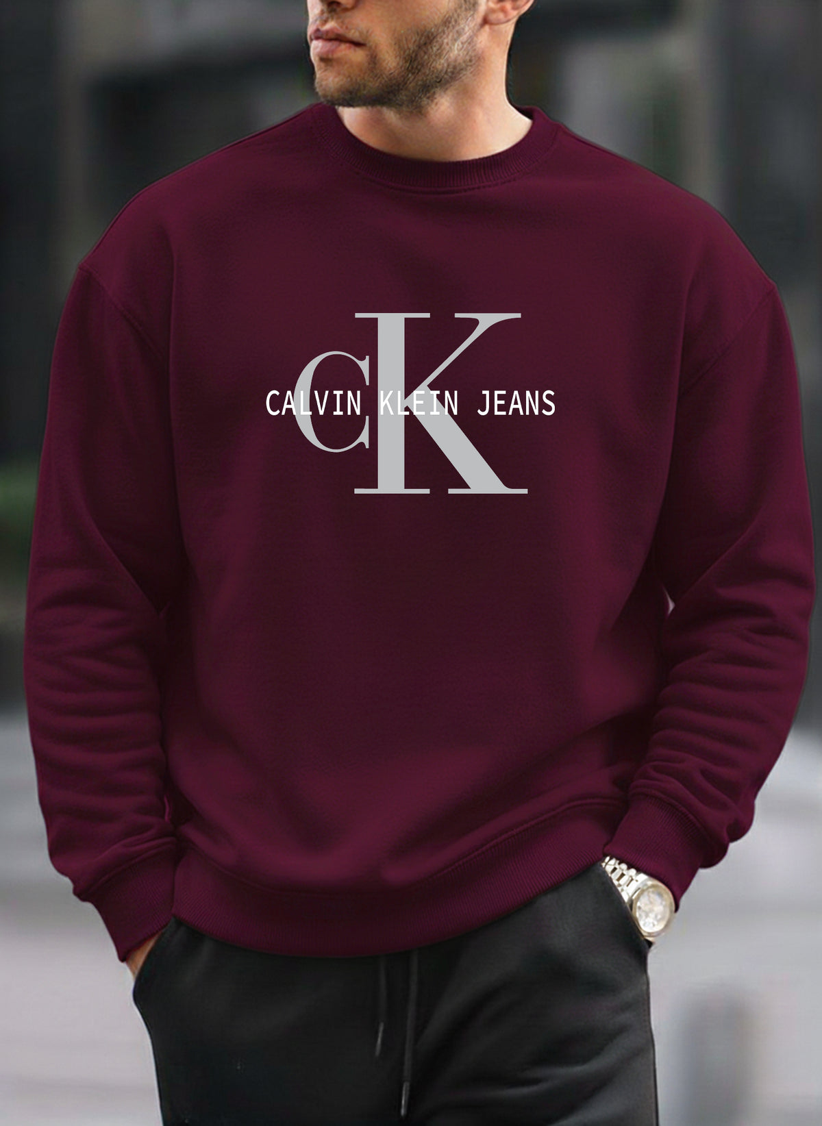 Oversize Round Fit sweatshirt, Premium Comfort for Winter