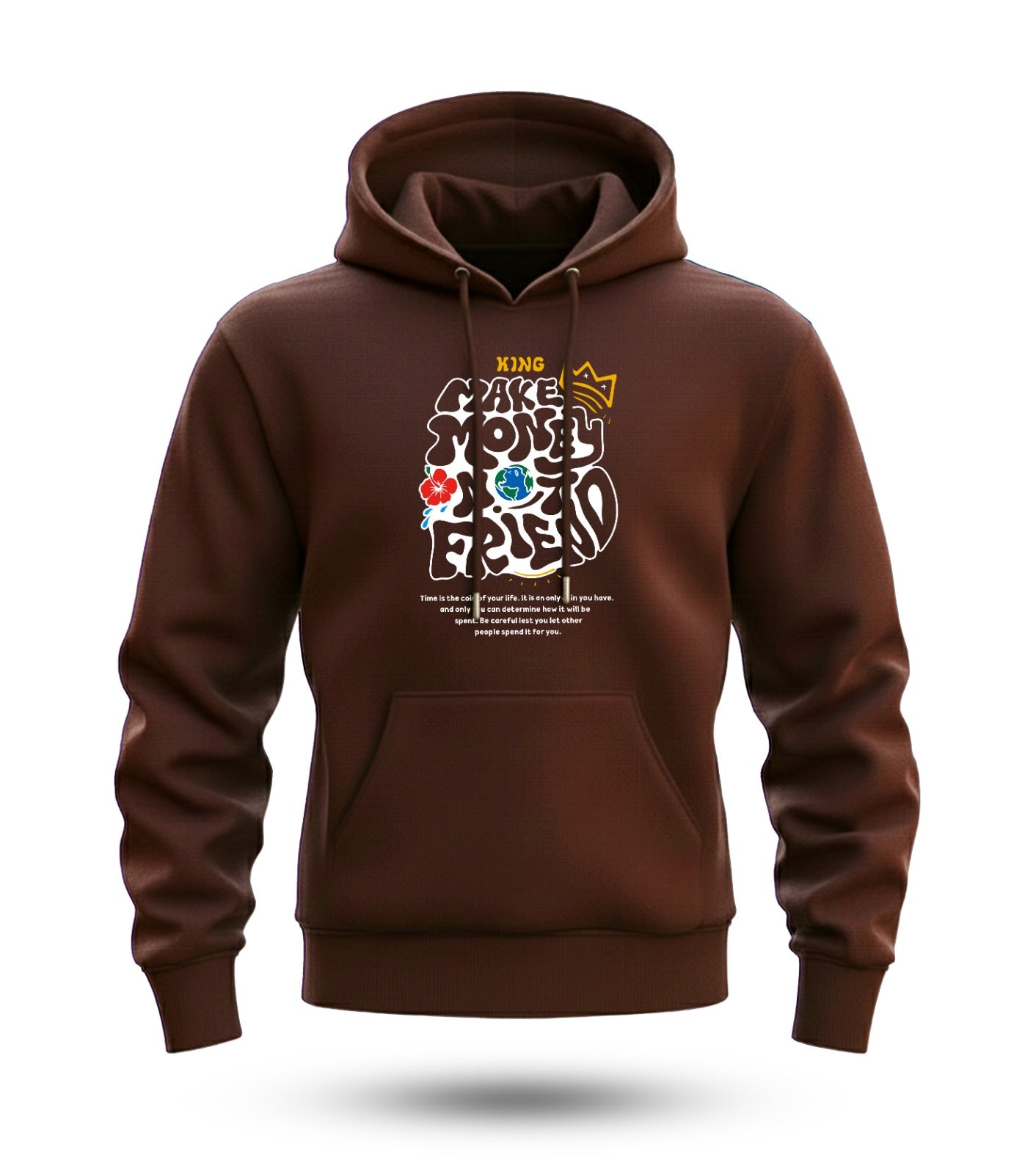 Printed Winter Hoodie, Soft Fabric with Modern Cozy Fit