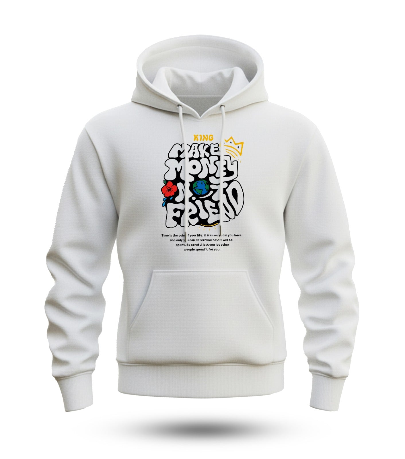 Printed Winter Hoodie, Soft Fabric with Modern Cozy Fit