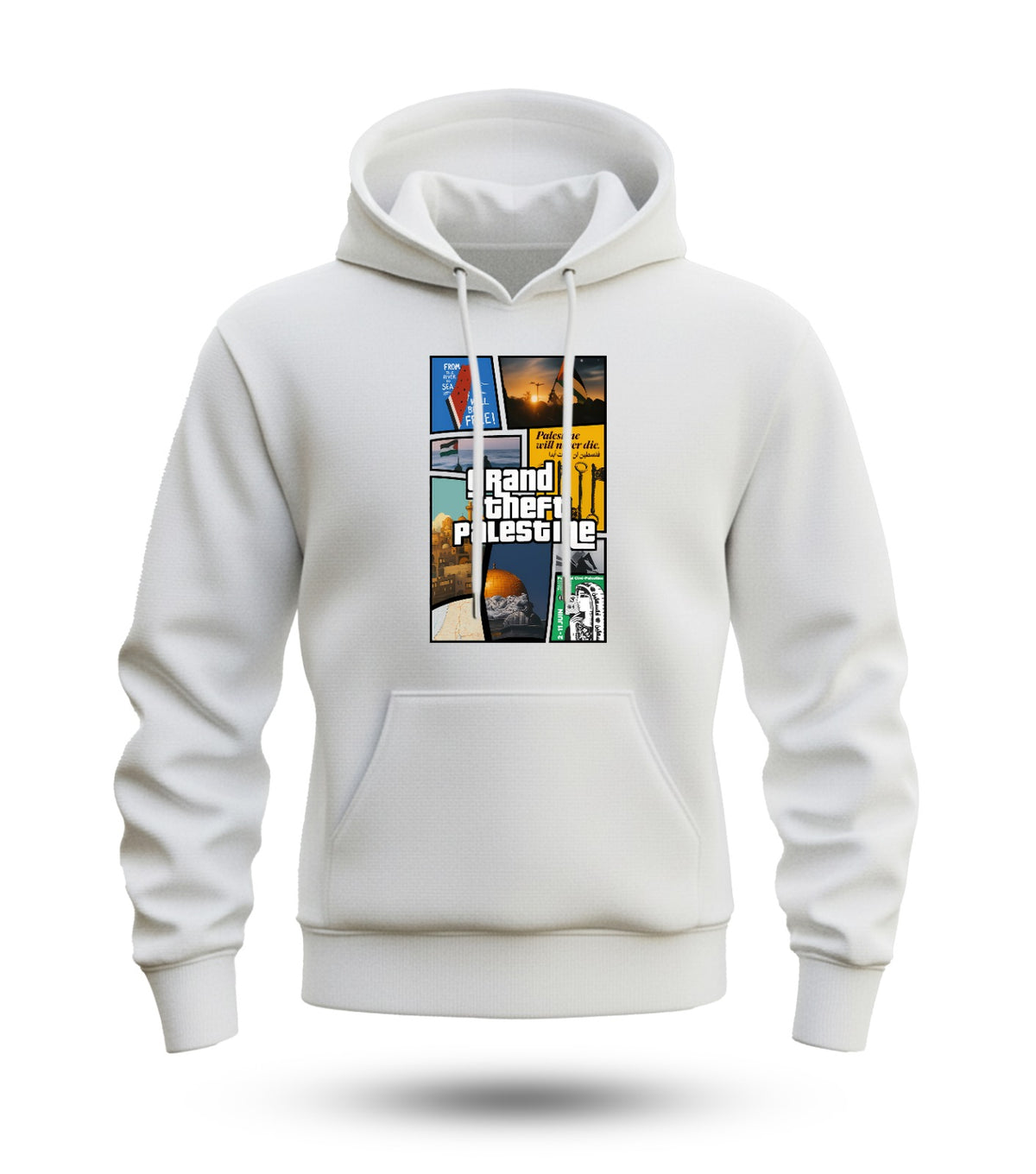 Printed Winter Hoodie, Soft Fabric with Modern Cozy Fit