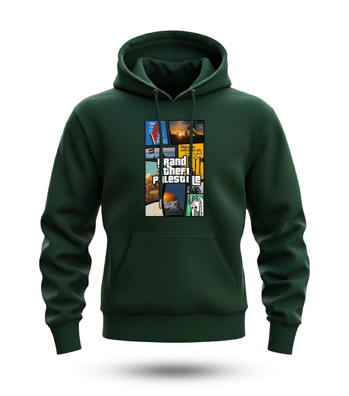 Printed Winter Hoodie, Soft Fabric with Modern Cozy Fit
