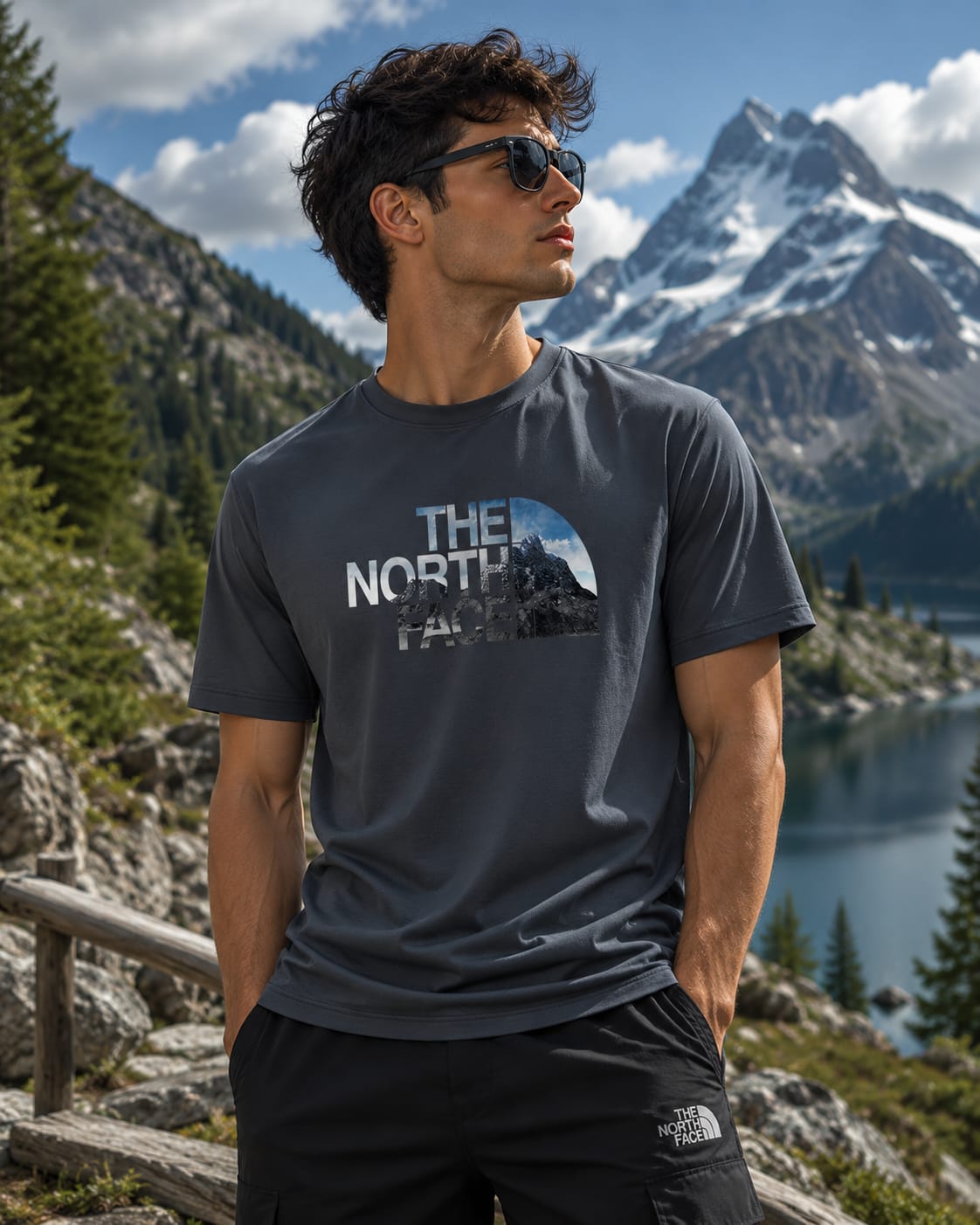 Printed The North Face T-shirt