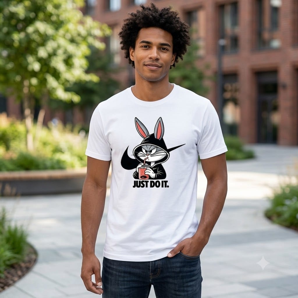 Just do it New Regular Printed T-shirt