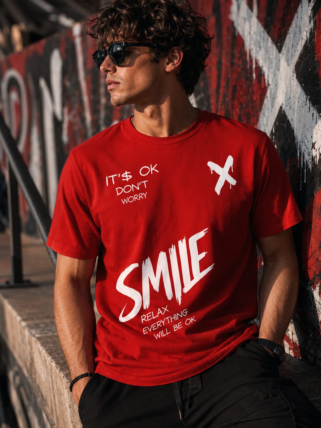 Smile Printed T-shirt
