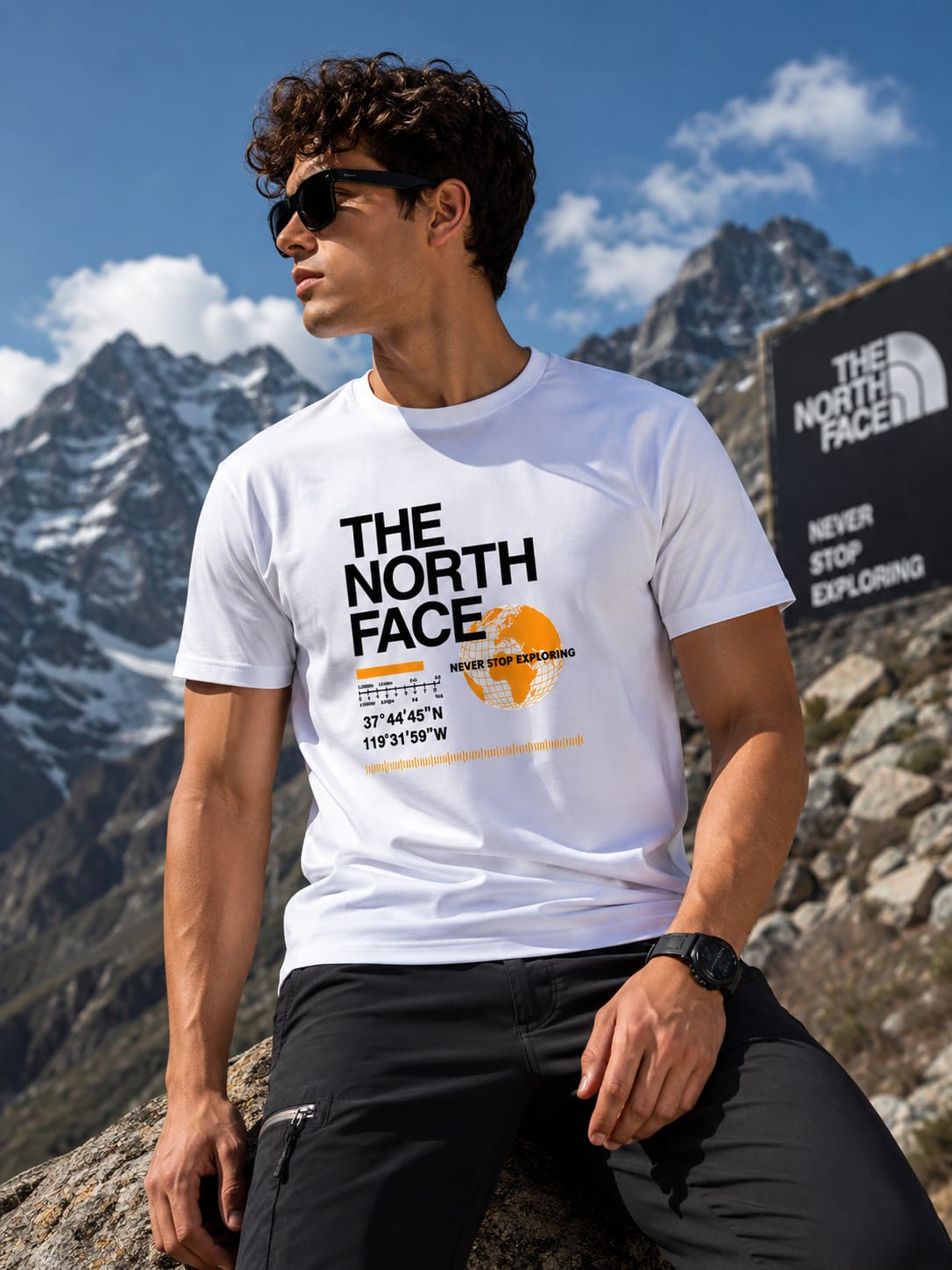 Printed The North Face T-shirt