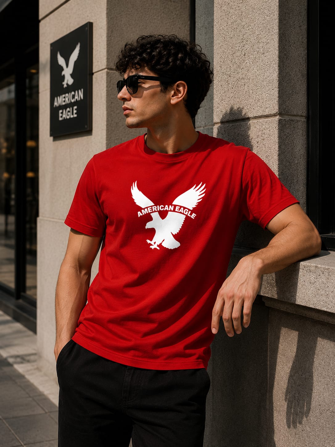 Falcon Printed T-shirt
