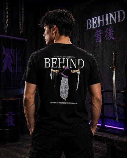 Behind Printed T-shirt New arrivals