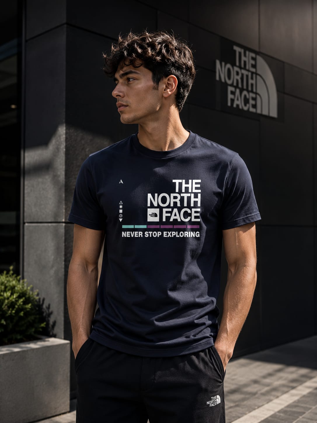 Printed The North Face T-shirt