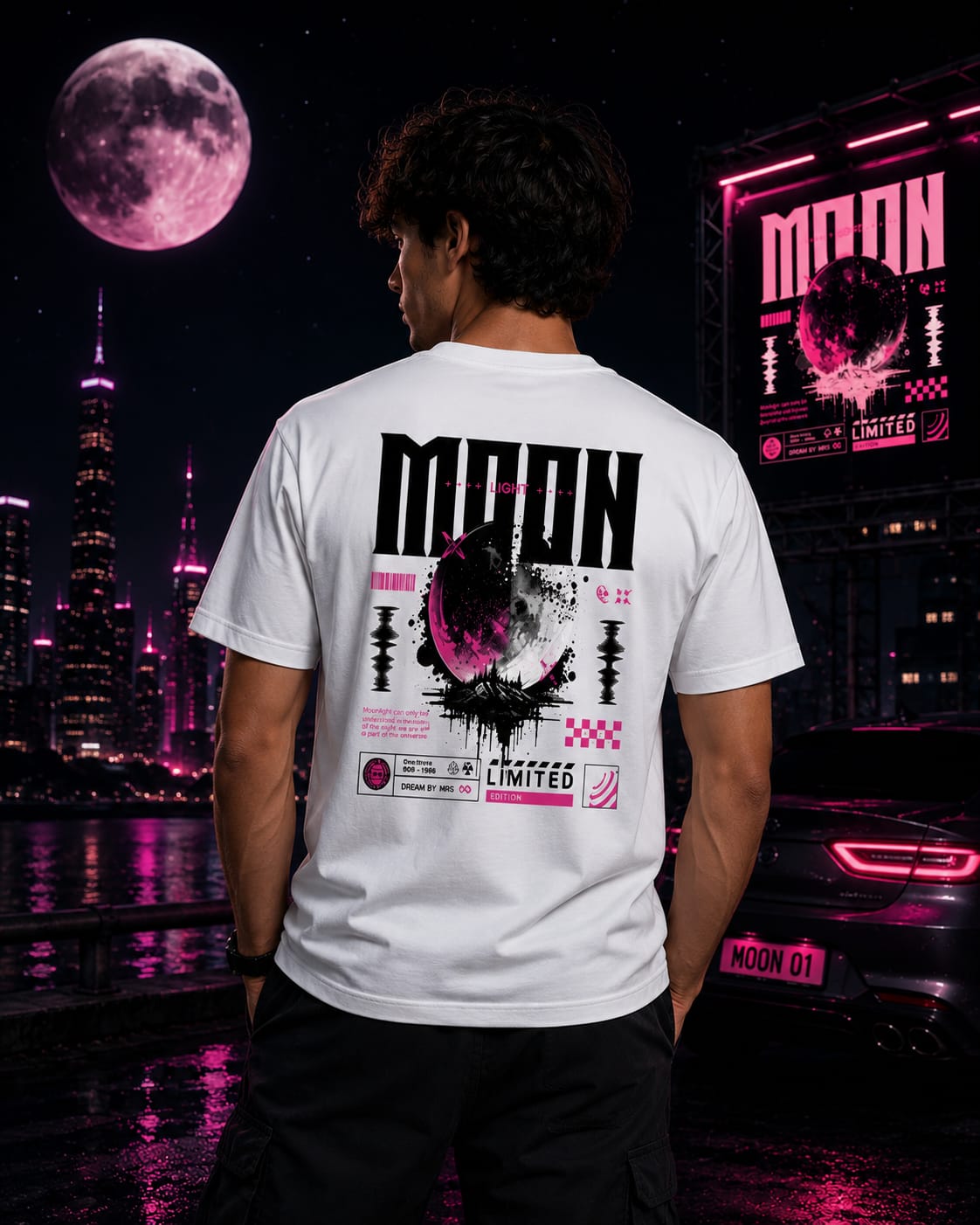 Moon Printed T-shirt New arrivals