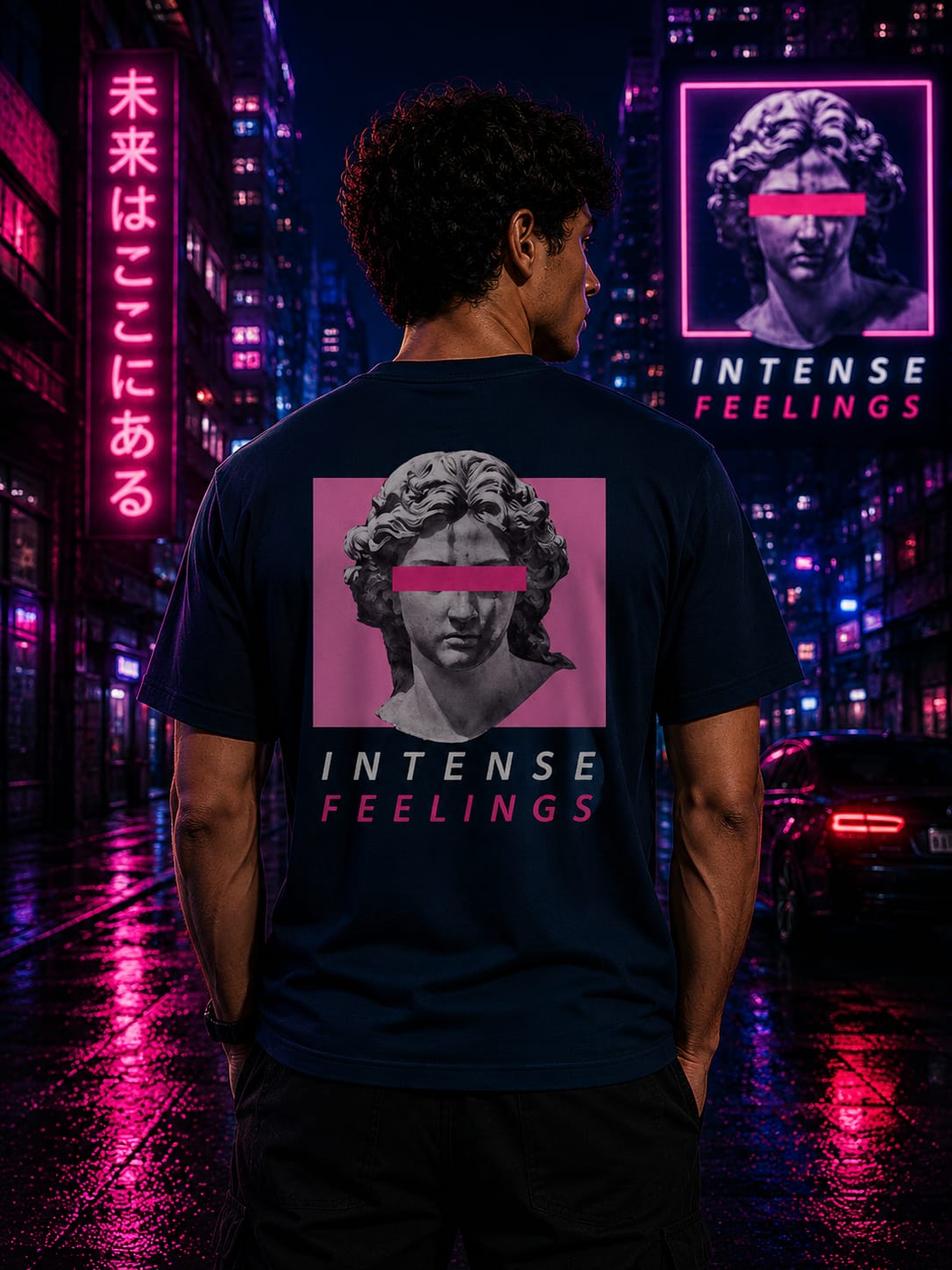 Intense Feelings Printed T-shirt New arrivals