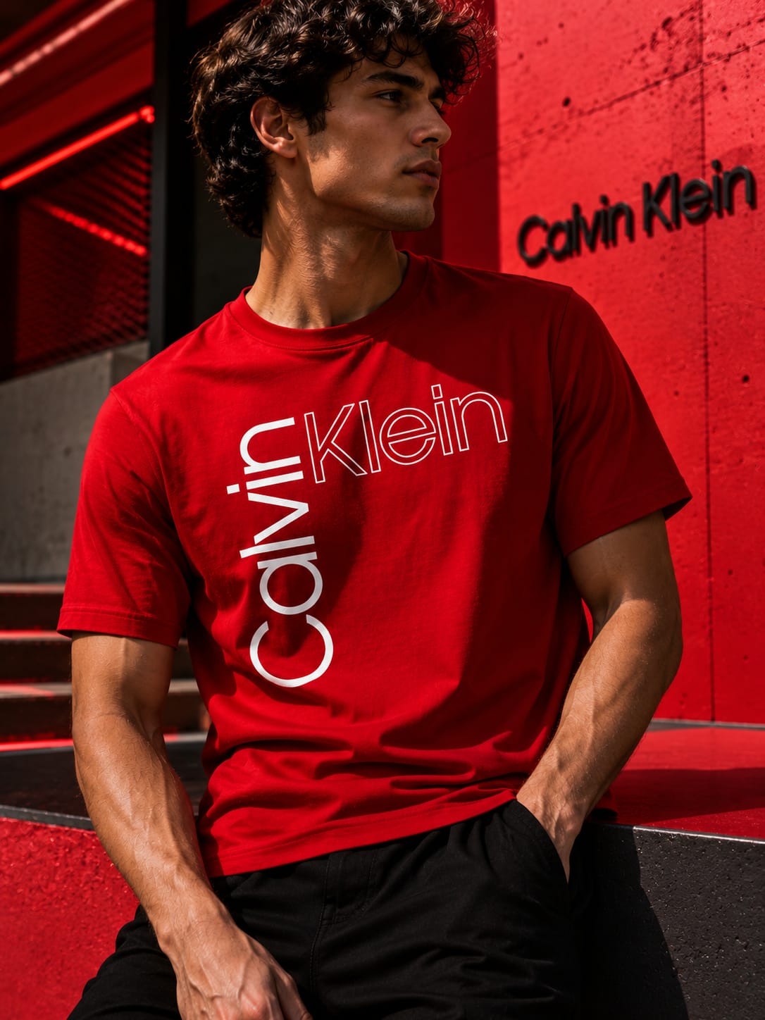 CK Regular Printed T-shirt