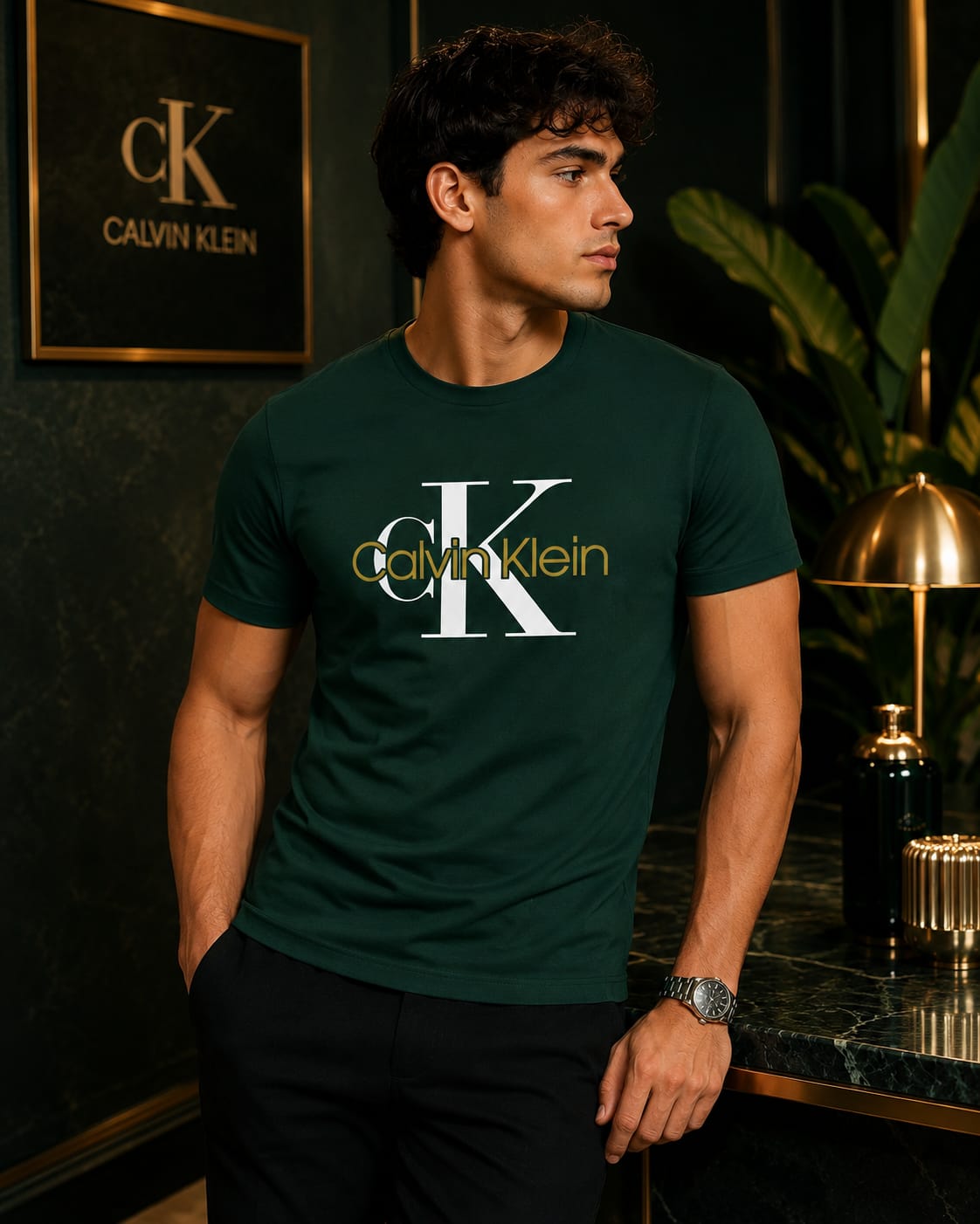 CK Regular Printed T-shirt