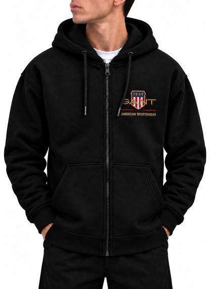 GANT 1949, Zip-up hoodie, Ultimate Comfort and Style