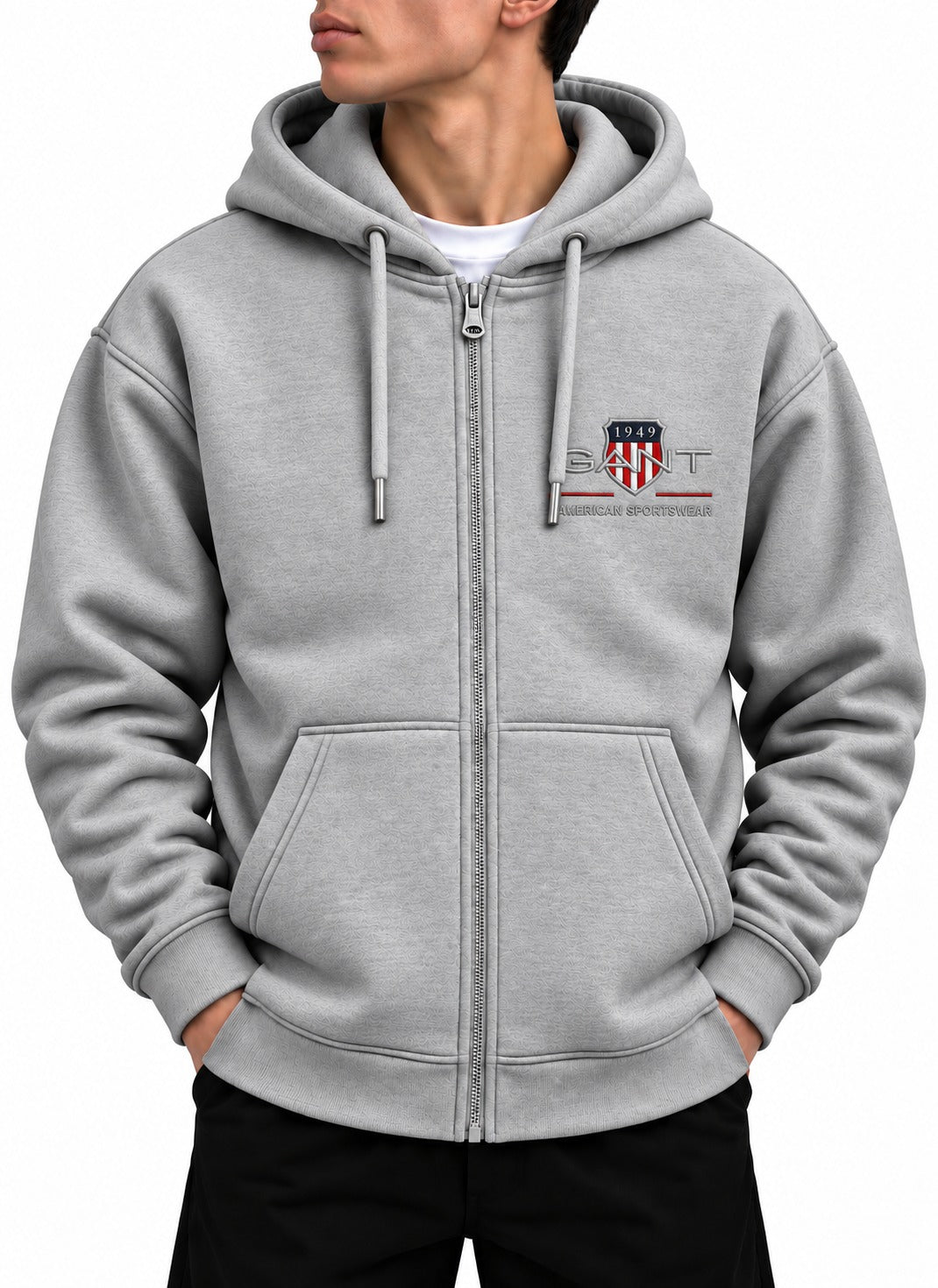 GANT 1949, Zip-up hoodie, Ultimate Comfort and Style