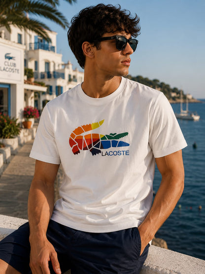 Printed Lacoste T-shirt