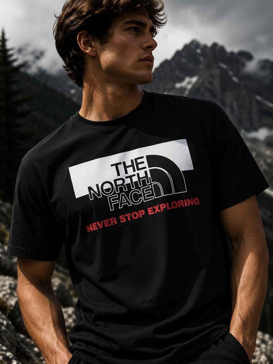 Printed The North Face T-shirt