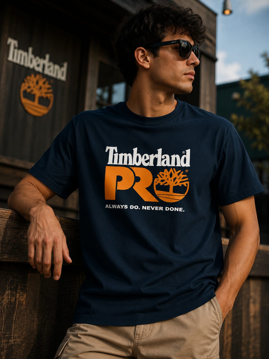 Printed Timberland T-shirt