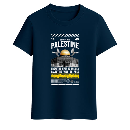 Palestine's New Regular Printed T-shirt