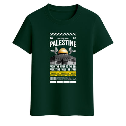 Palestine's New Regular Printed T-shirt