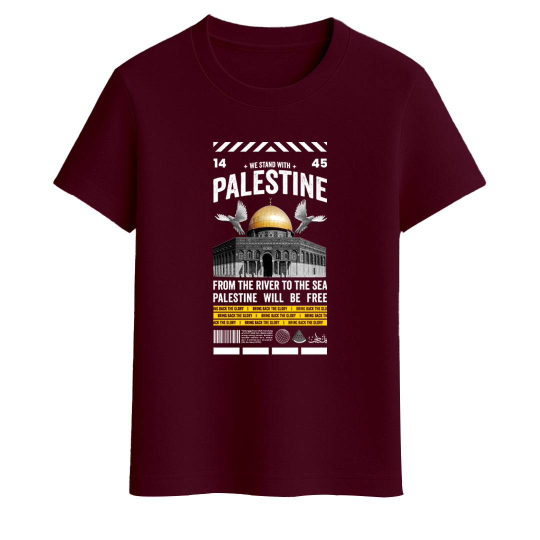 Palestine's New Regular Printed T-shirt