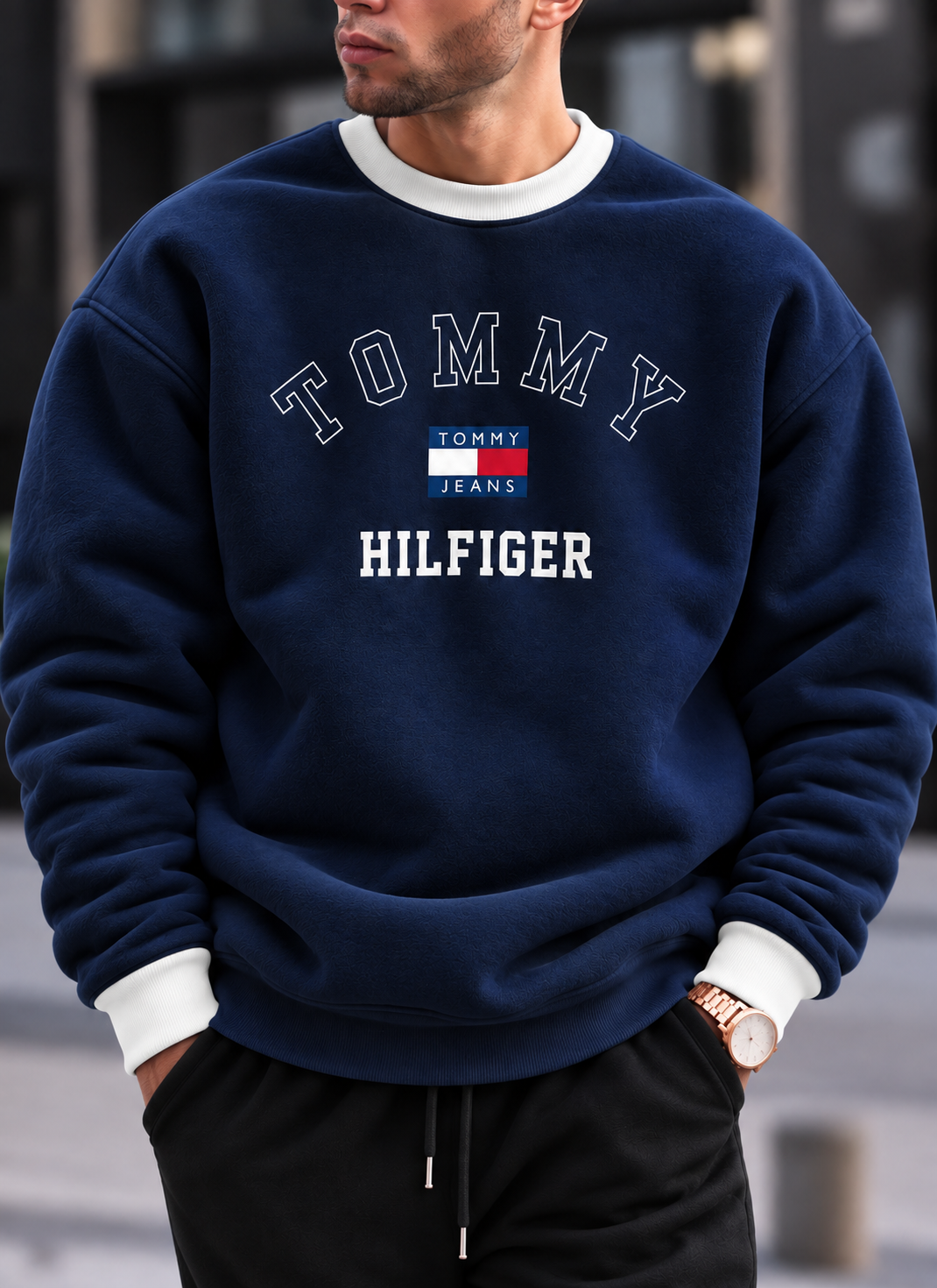 TOMMY's New Oversized Ranger Round Sweatshirt
