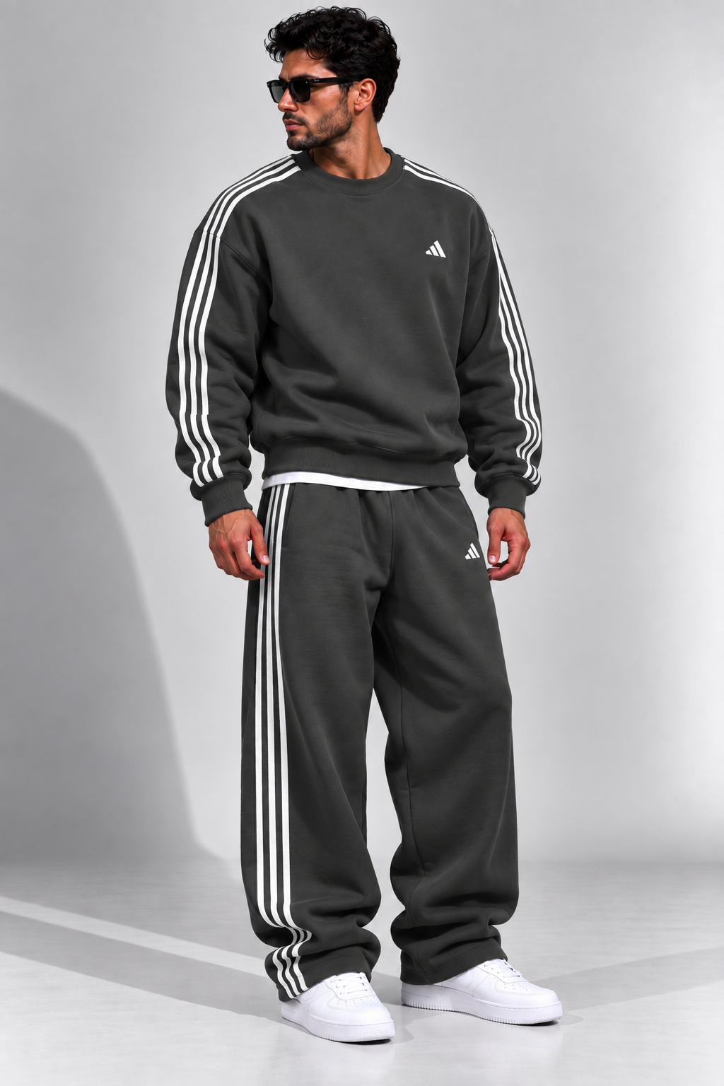 New Adidas Winter Round Oversized Set