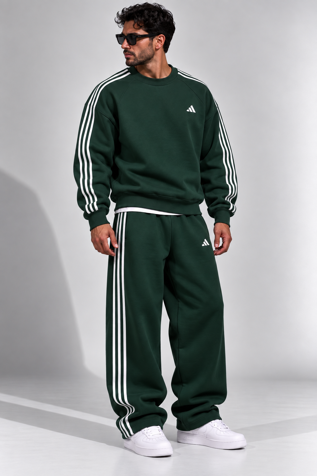 New Adidas Winter Round Oversized Set